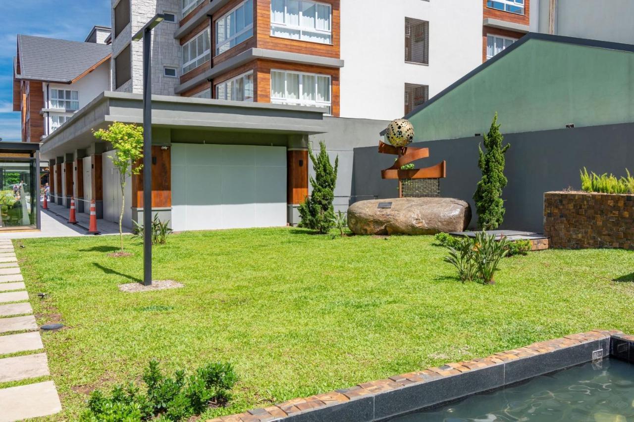 Rosa Edificio Boulevard Apartamento Gramado