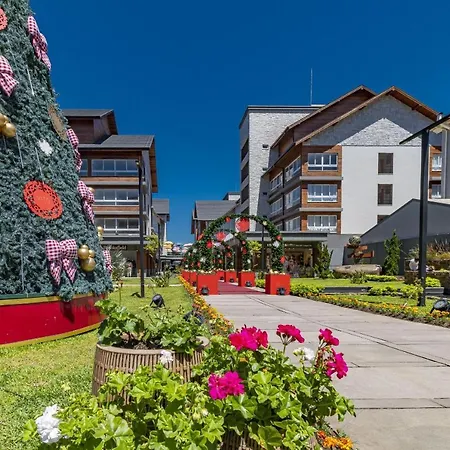 Rosa Edificio Vita Boulevard Gramado Exterior photo