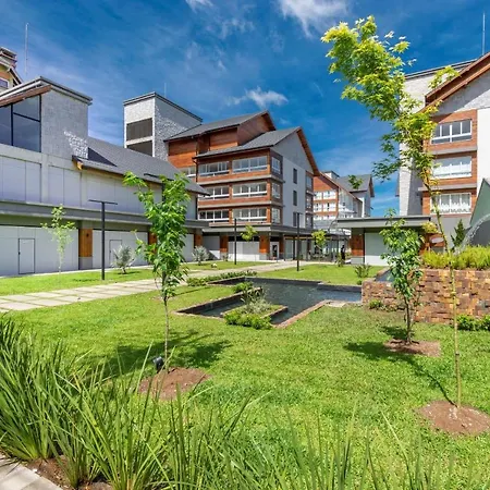 Rosa Edificio Vita Boulevard Gramado Exterior photo