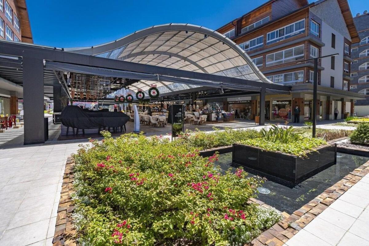 Rosa Edificio Boulevard Apartment Gramado